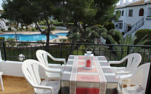 Bungalow on first floor overlooking the incredible swimming pool..